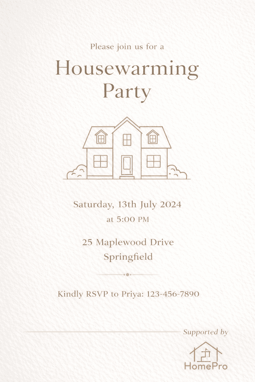 Premium wedding invitation card design sample 6 - elegant and customizable invitation card layout